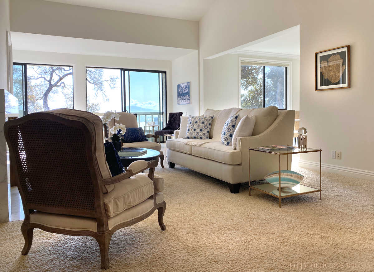 Home Staging Portfolio Seaview Elegance at Montecito Shores