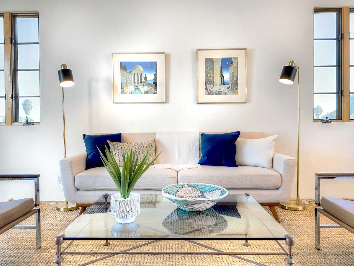 Home Staging Portfolio Santa Barbara Transitional Stunner