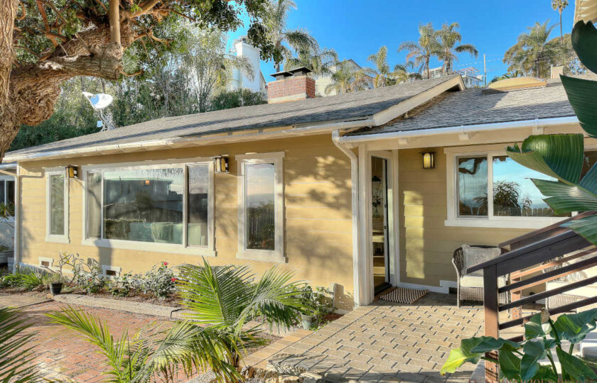 Exterior photo of Ventura Harbor Heights home that was staged by Delicious Decors home staging.